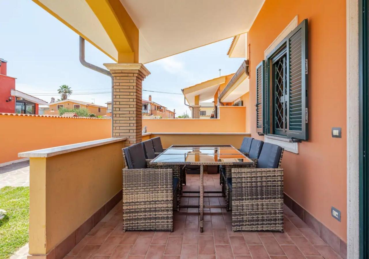 Garden Villa - Free Parking, Wi-Fi E Netflix Фиумичино Екстериор снимка